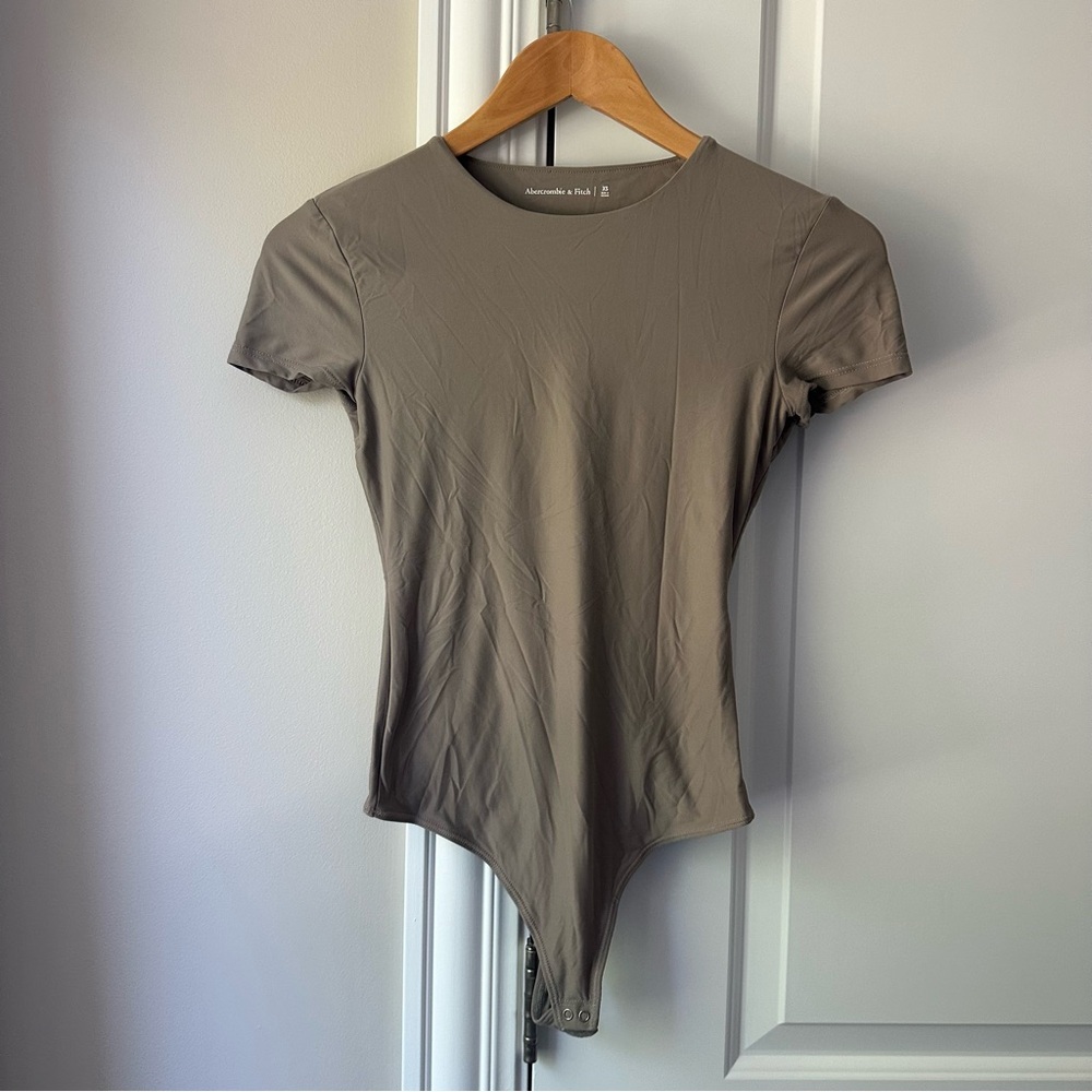 Abercrombie & Fitch Olive Bodysuit